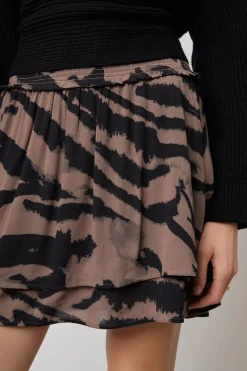 ADDISON SKIRT - MOCHA BENGAL|Rails Outlet