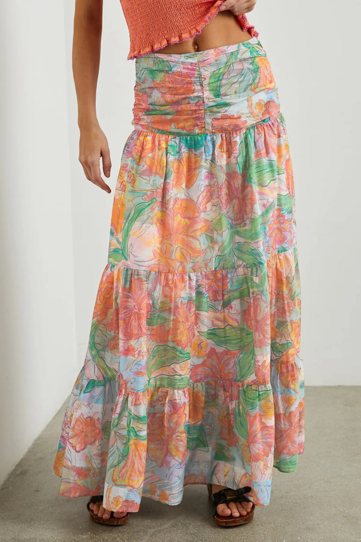 AGATHA SKIRT - TROPICS|Rails Online