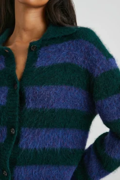 AMBER SWEATER - OXFORD STRIPE|Rails Best Sale