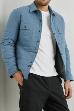 ANDOVER JACKET - BLUE MIRAGE|Rails Shop