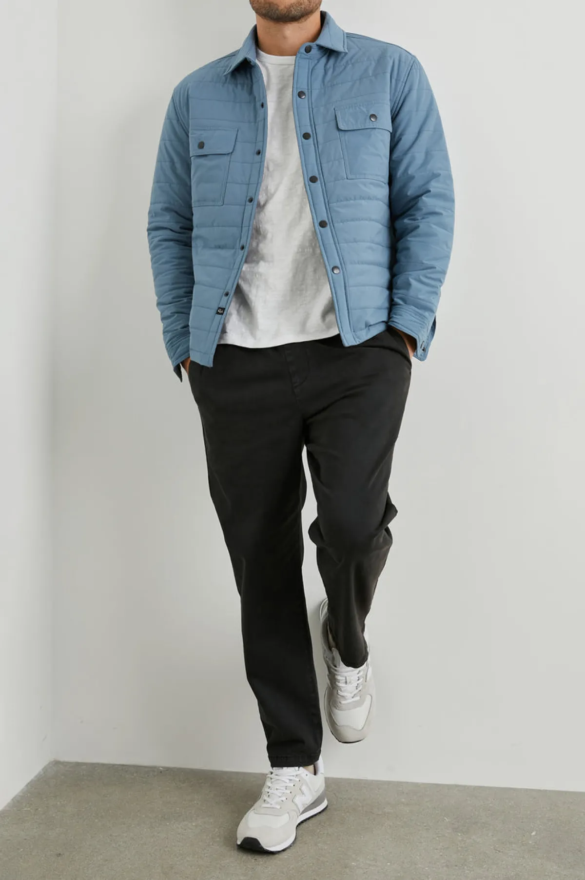 ANDOVER JACKET - BLUE MIRAGE|Rails Shop