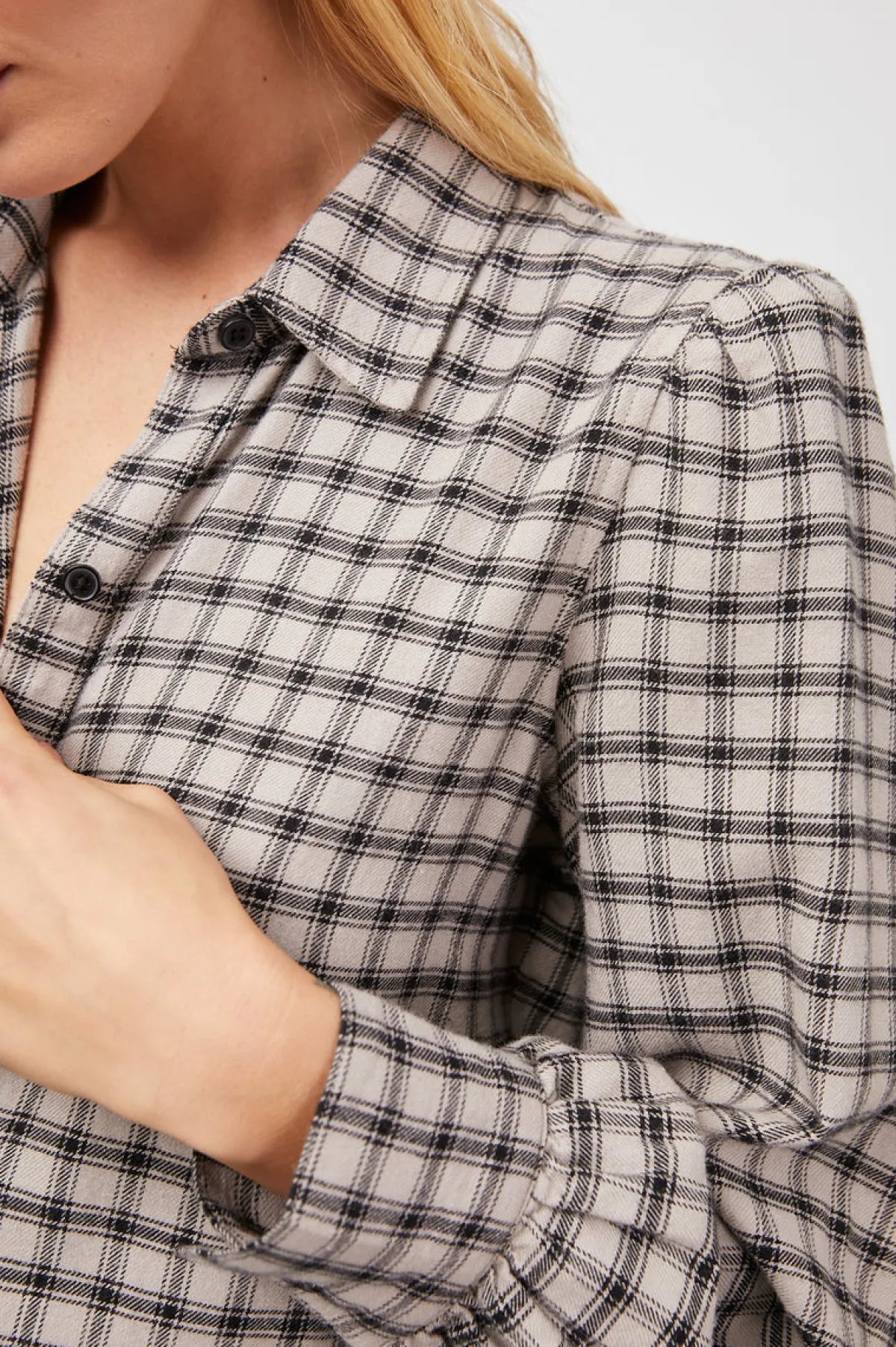 ANGELICA SHIRT - MALT ONYX|Rails Cheap