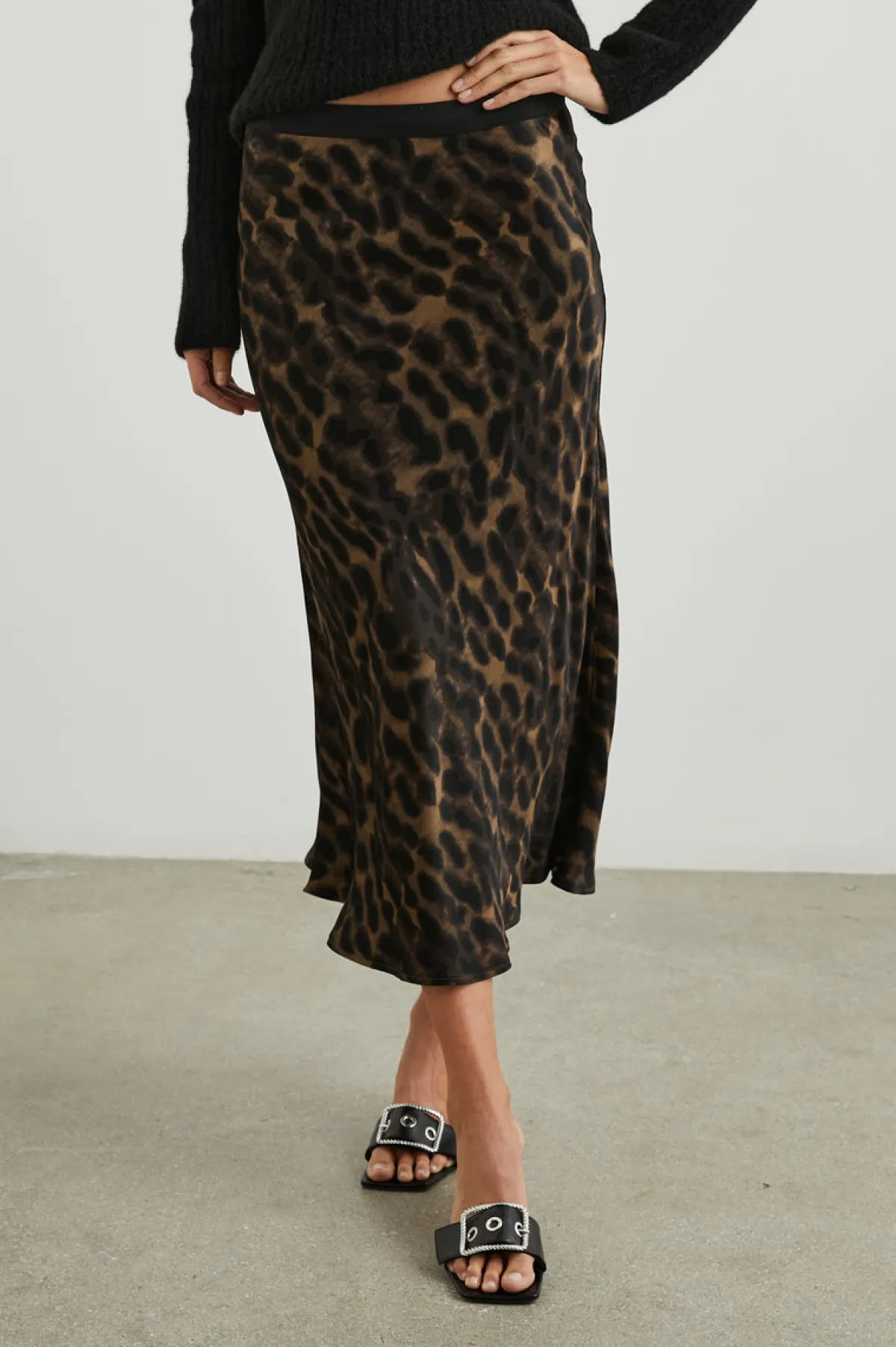 BERLIN SKIRT - UMBER LEOPARD|Rails Best