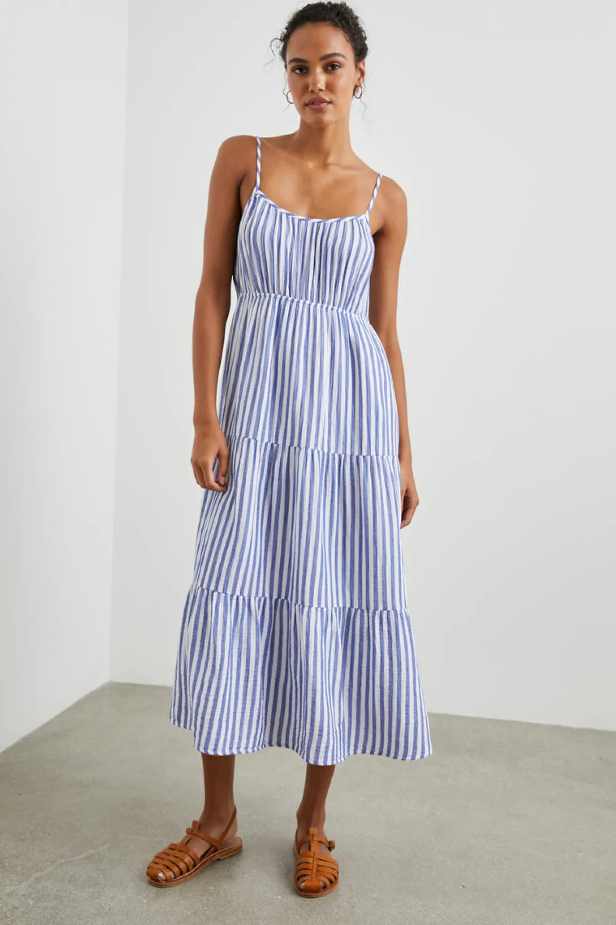 BLAKELY DRESS - ANACAPA STRIPE|Rails New