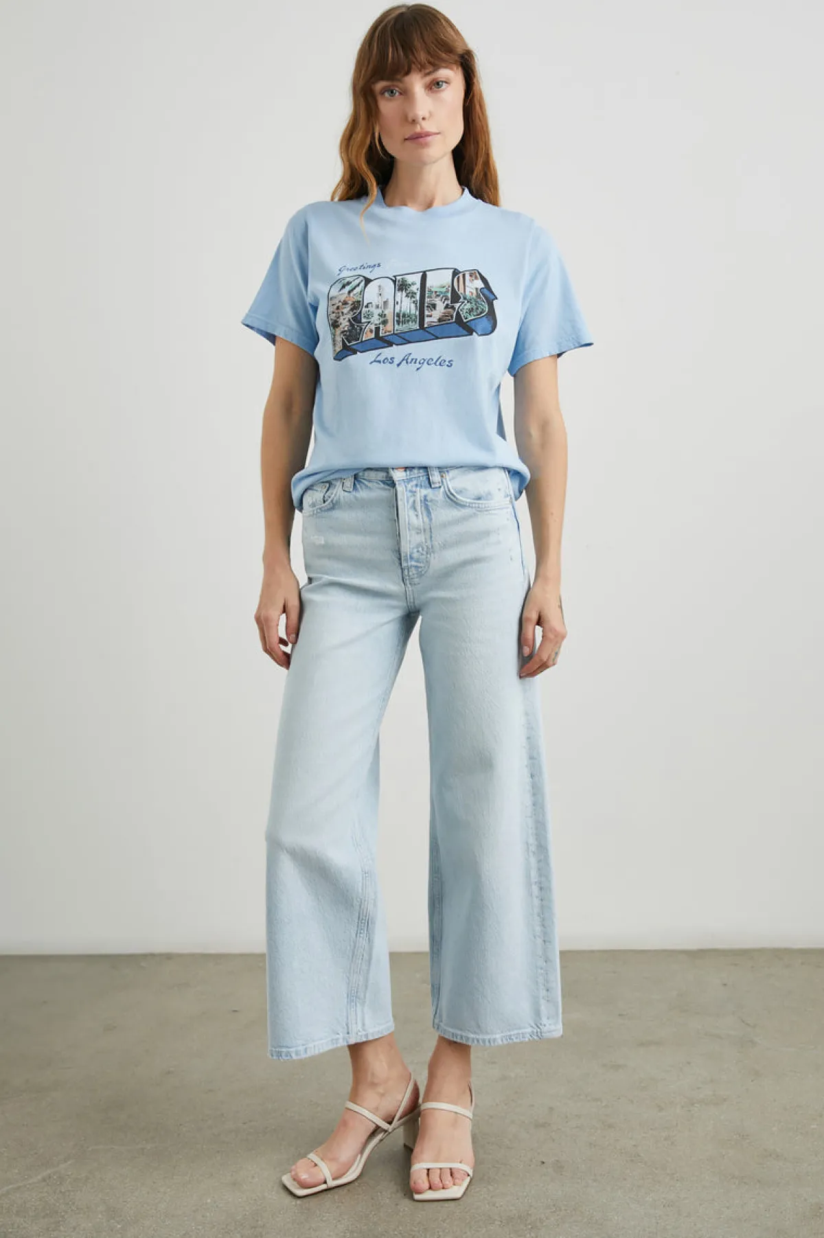 BOYFRIEND T-SHIRT - LOS ANGELES BLUE|Rails Online