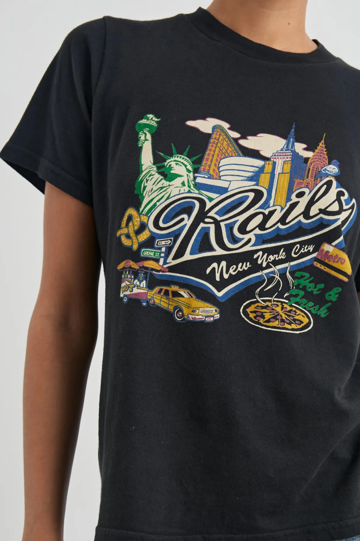 BOYFRIEND T-SHIRT - NEW YORK|Rails Cheap