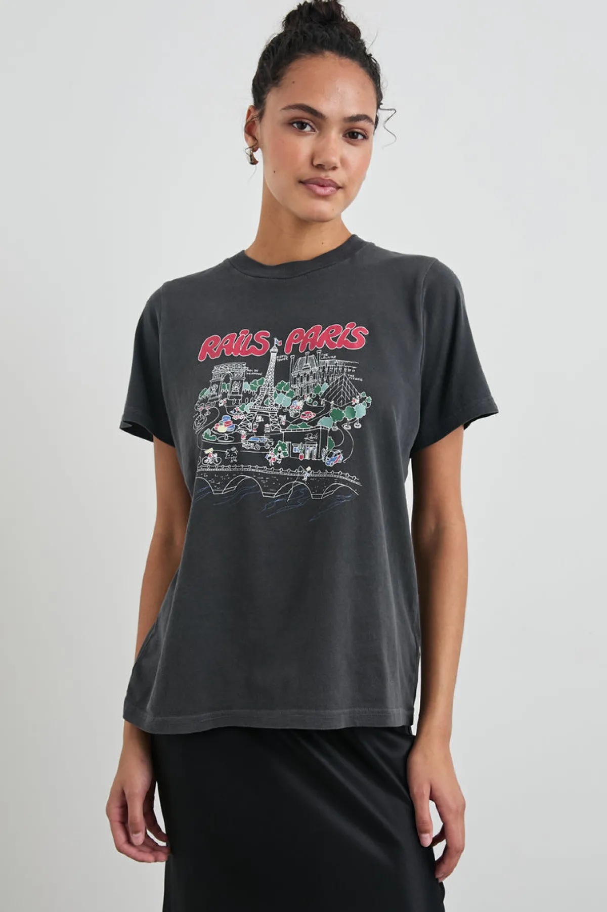 BOYFRIEND T-SHIRT - PARIS|Rails Fashion