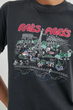 BOYFRIEND T-SHIRT - PARIS|Rails Fashion