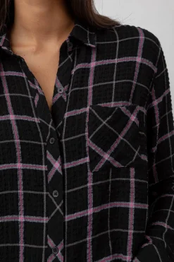 BRADY SHIRT - ONYX BLUE RUBY|Rails Outlet