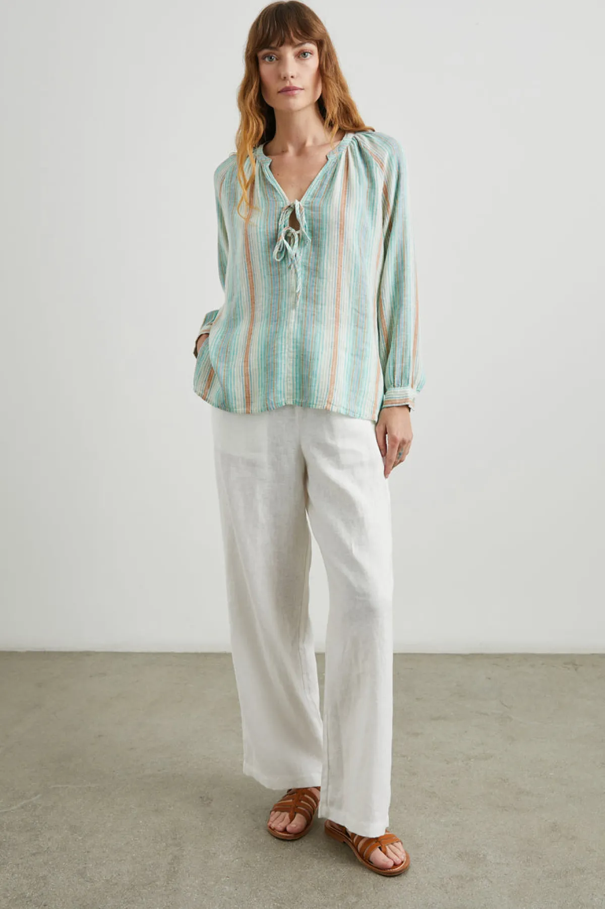 BRIELLE TOP - SEAVIEW STRIPE|Rails Outlet