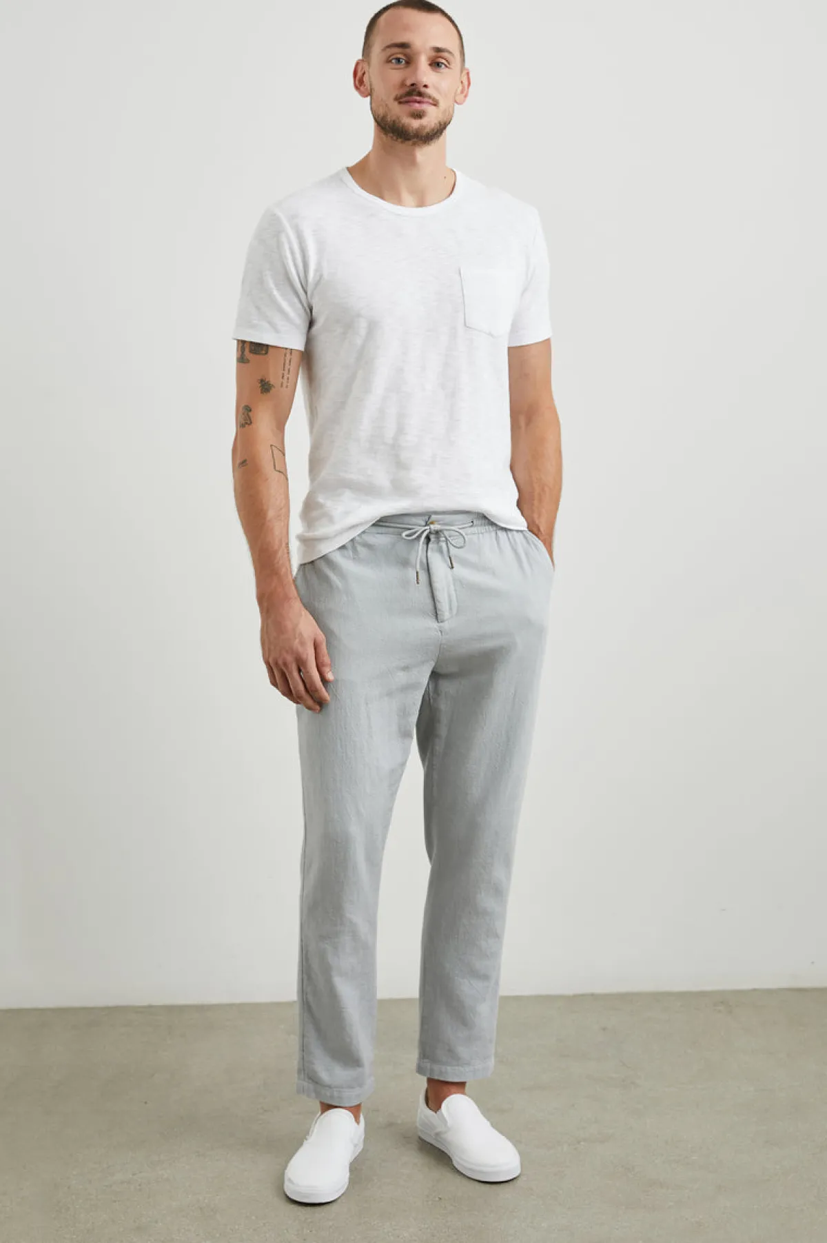 CALLUM PANT - CEMENT|Rails Store