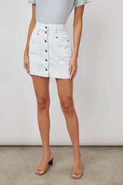 CANYON SKIRT - SALT WHITE|Rails Hot