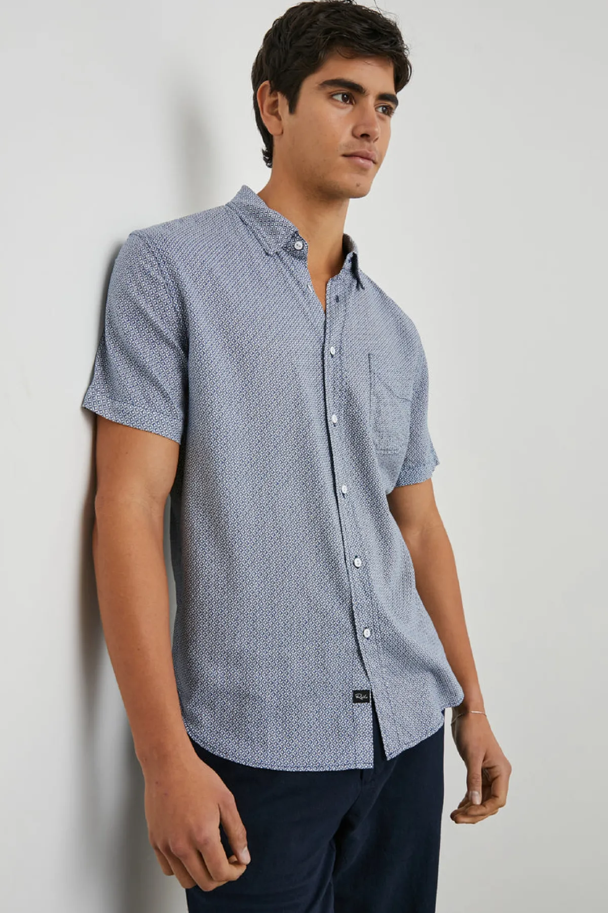 CARSON SHIRT - CROWN JEWEL SAPPHIRE|Rails Discount