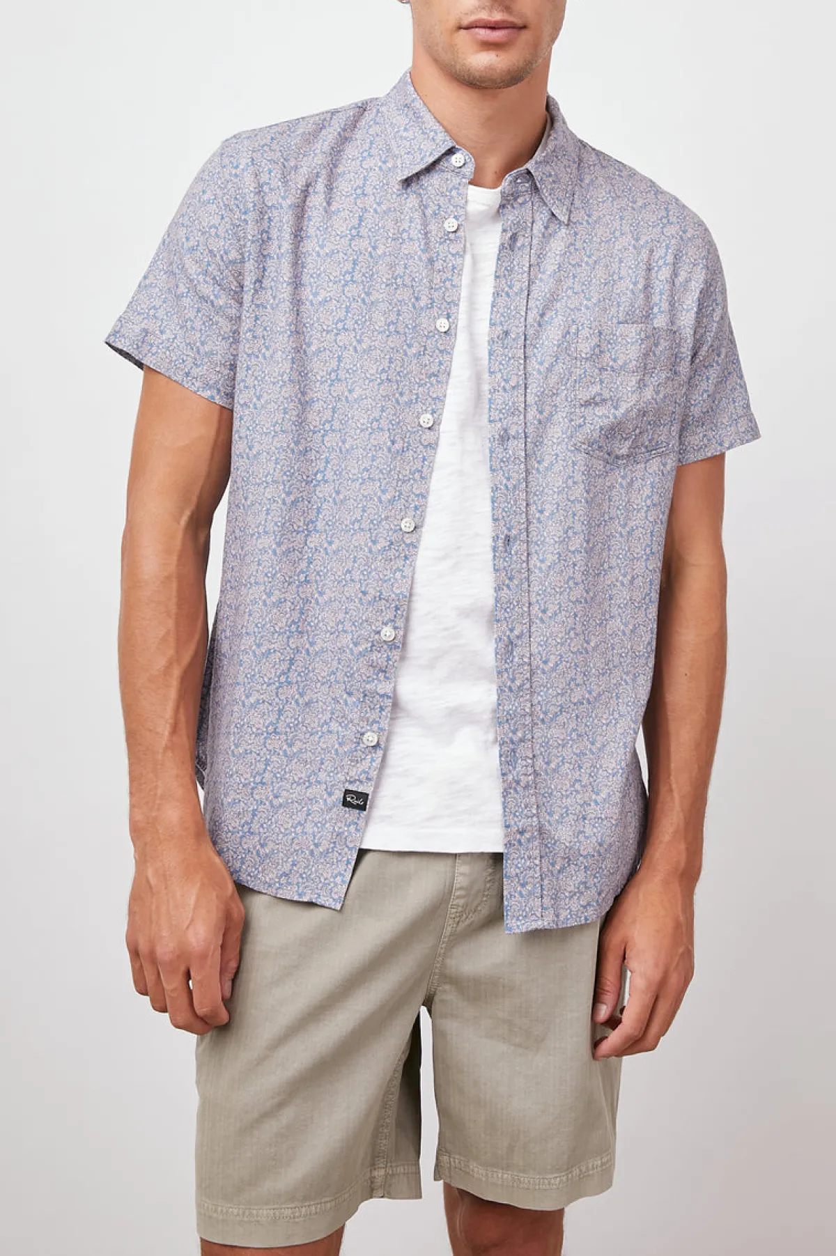 CARSON SHIRT - FLORA BLOOM PEACH|Rails Cheap