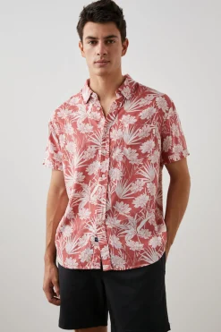 CARSON SHIRT - JUNGLE FOLIAGE RED|Rails Sale