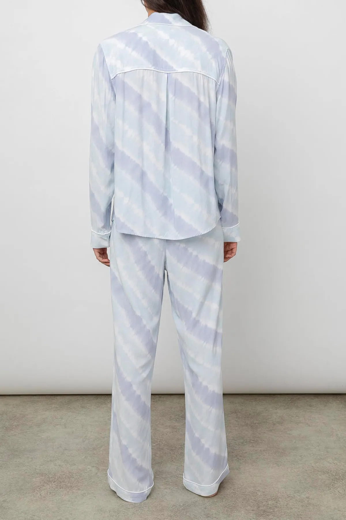 CLARA PAJAMA SET - CLOUD MIST TIE DYE|Rails Fashion