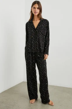 CLARA PAJAMA SET - MIXED RAINBOW STARS|Rails Clearance