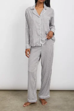 CLARA PAJAMA SET - MUNICH STRIPE|Rails Cheap
