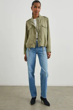 COLLINS JACKET - GAUZE MERMAID|Rails Hot