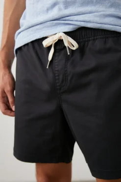 CRUZ SHORT - WASHED BLACK|Rails Store