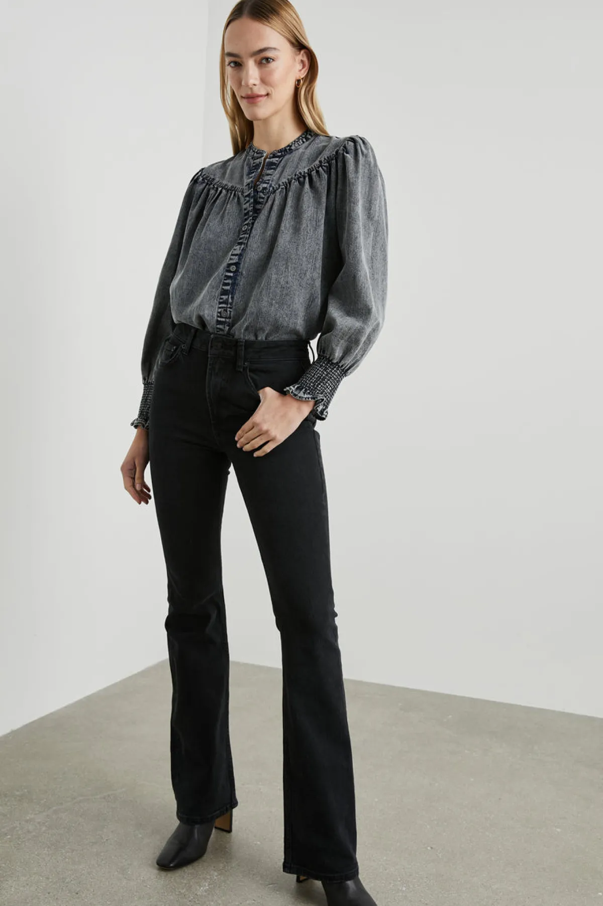 DAPHNE SHIRT - INK WASH|Rails Sale