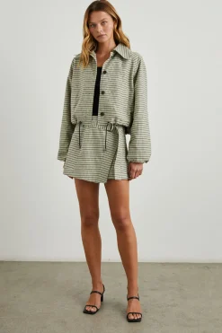 DEANNA SKIRT - SAGE MINI CHECK|Rails Hot