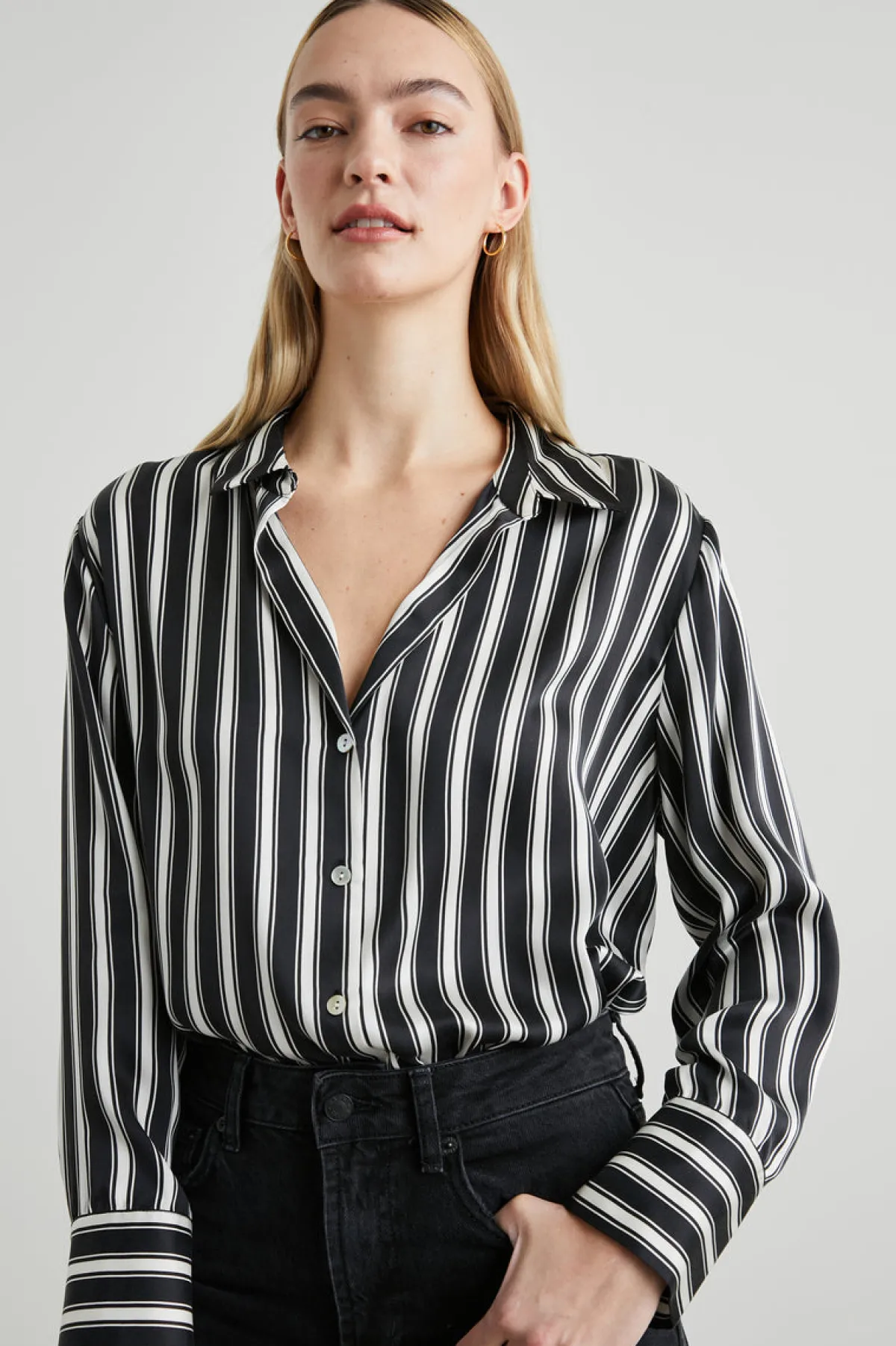 DORIAN SHIRT - MELROSE STRIPE|Rails Outlet