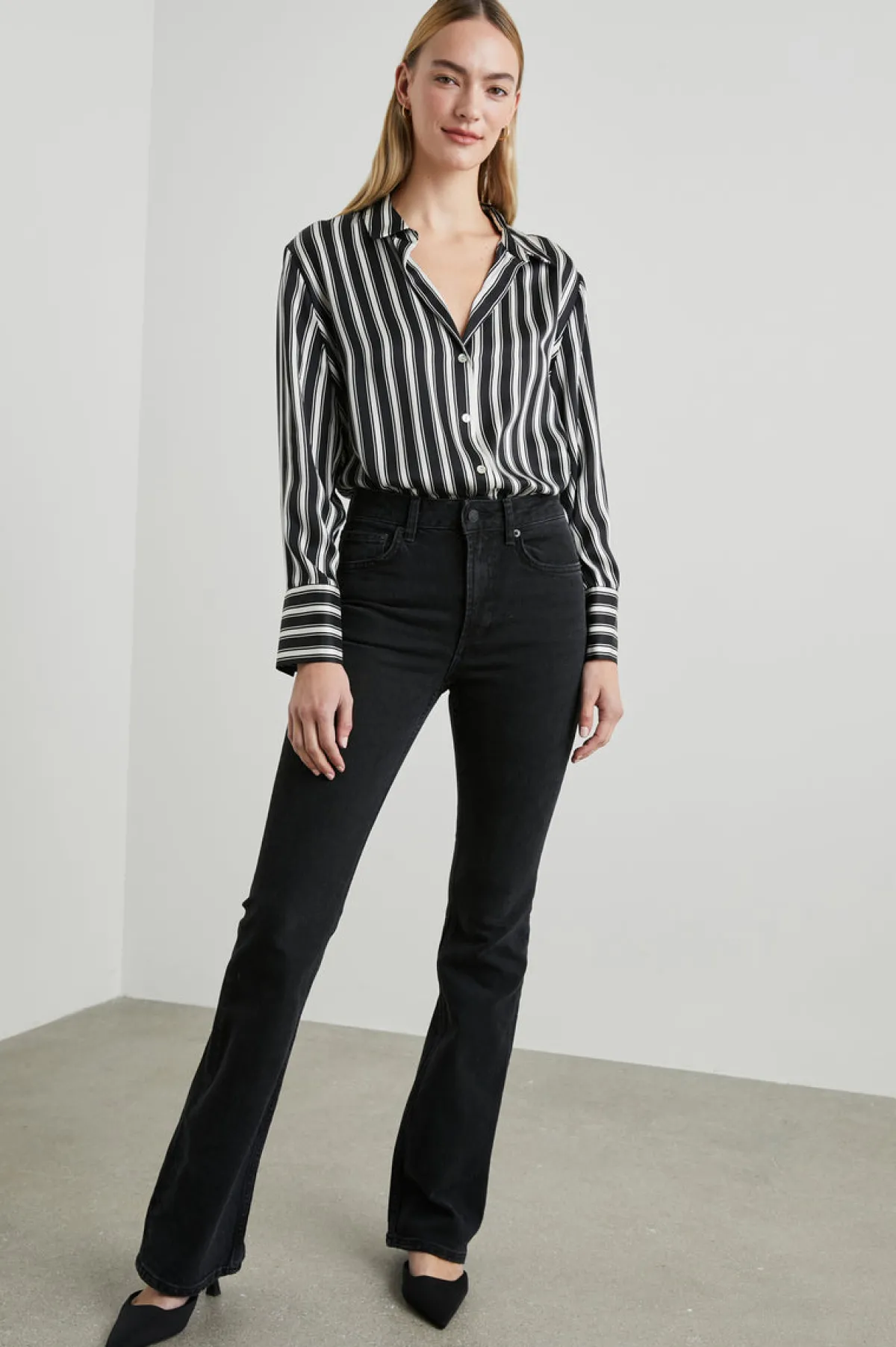 DORIAN SHIRT - MELROSE STRIPE|Rails Outlet