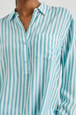 ELLE SHIRT - SALTAN STRIPE|Rails Cheap