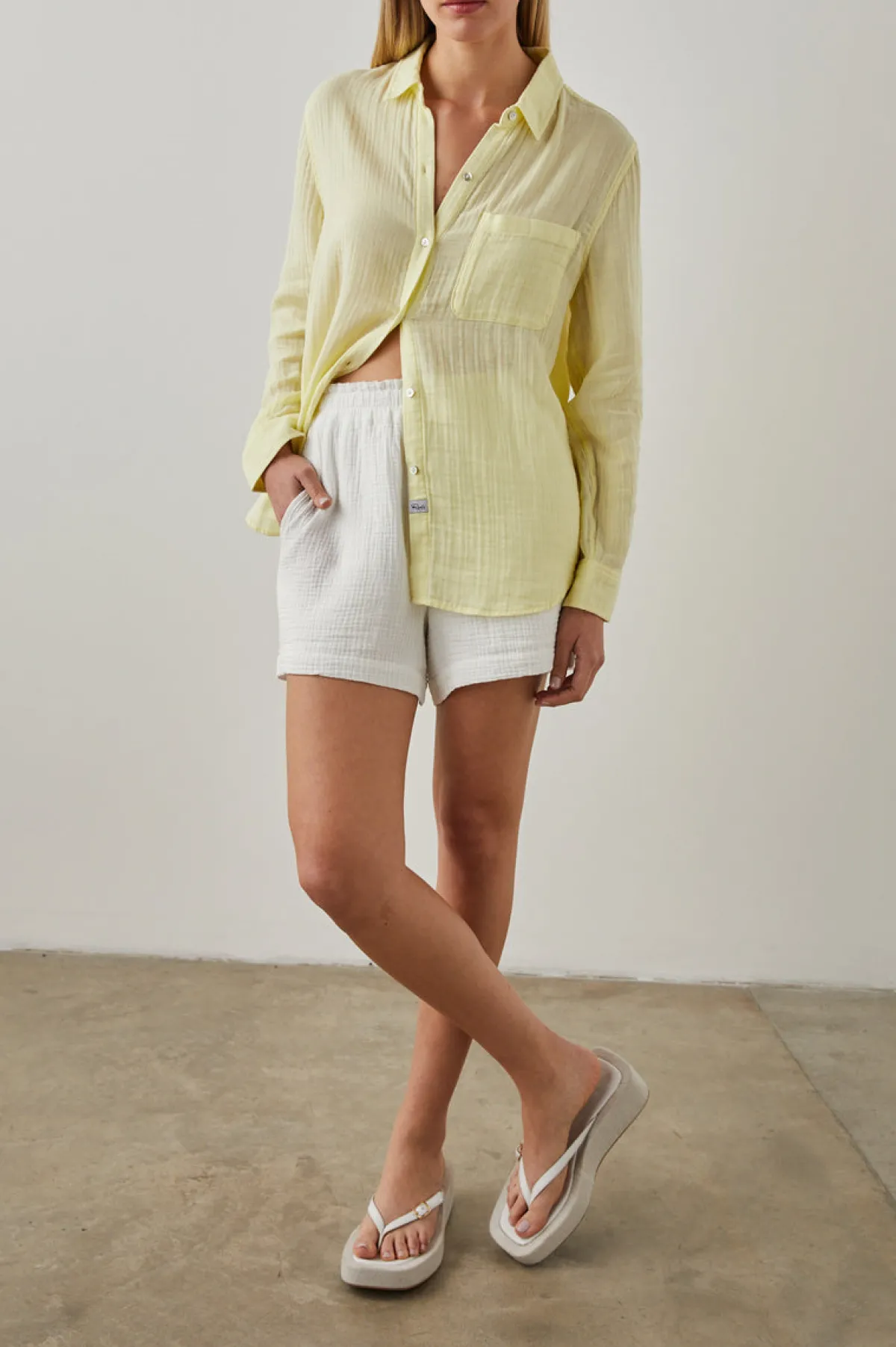 ELLIS SHIRT - CITRON|Rails New
