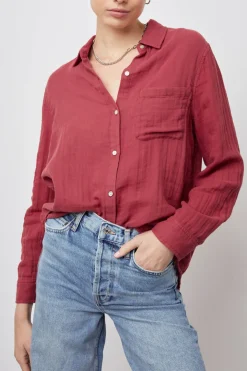 ELLIS SHIRT - CRANBERRY|Rails Best Sale