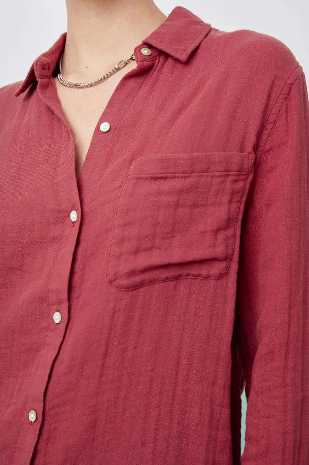 ELLIS SHIRT - CRANBERRY|Rails Best Sale