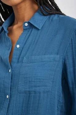 ELLIS SHIRT - DEEP SEA|Rails Best Sale