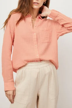 ELLIS SHIRT - FLAMINGO|Rails Store
