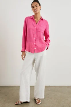 ELLIS SHIRT - HIBISCUS|Rails Fashion