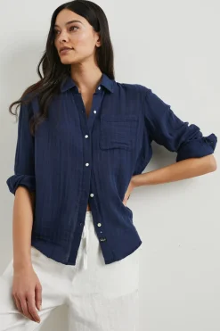 ELLIS SHIRT - INDIGO|Rails Flash Sale