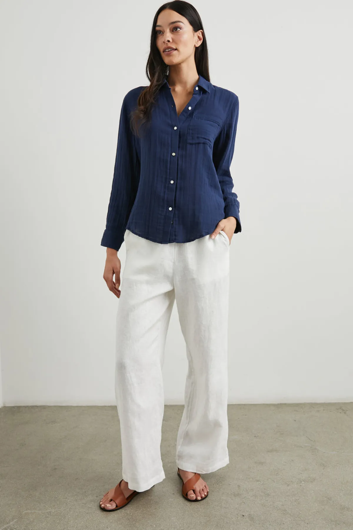 ELLIS SHIRT - INDIGO|Rails Flash Sale