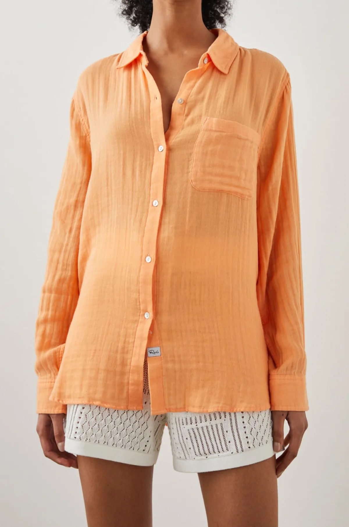 ELLIS SHIRT - PAPAYA|Rails Discount