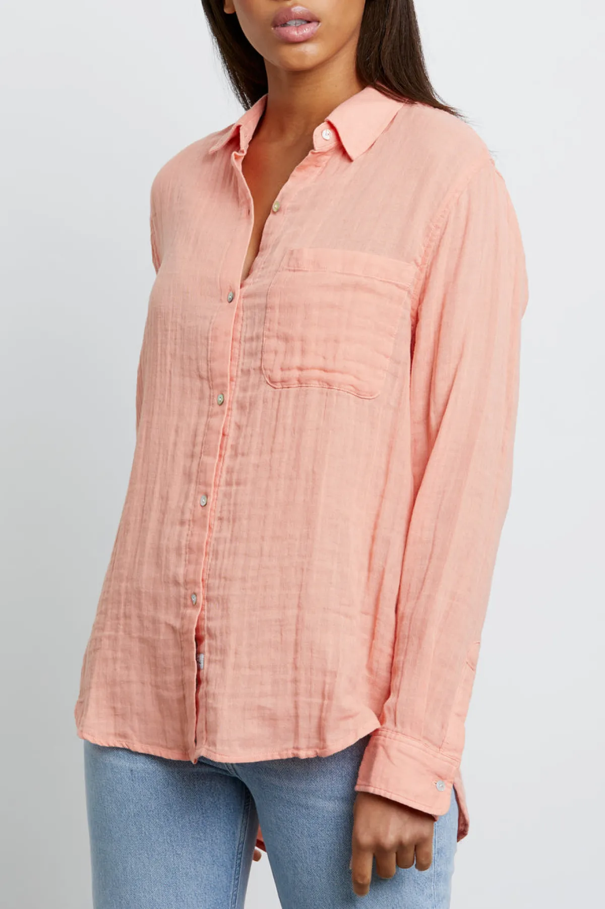 ELLIS SHIRT - PEACH|Rails Store