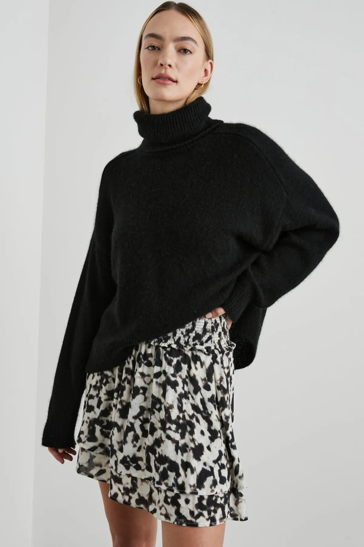 ESTELLE SWEATER - BLACK|Rails Store