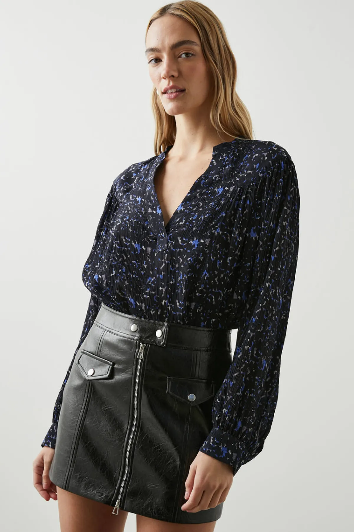 FABLE TOP - COBALT STATIC|Rails Sale