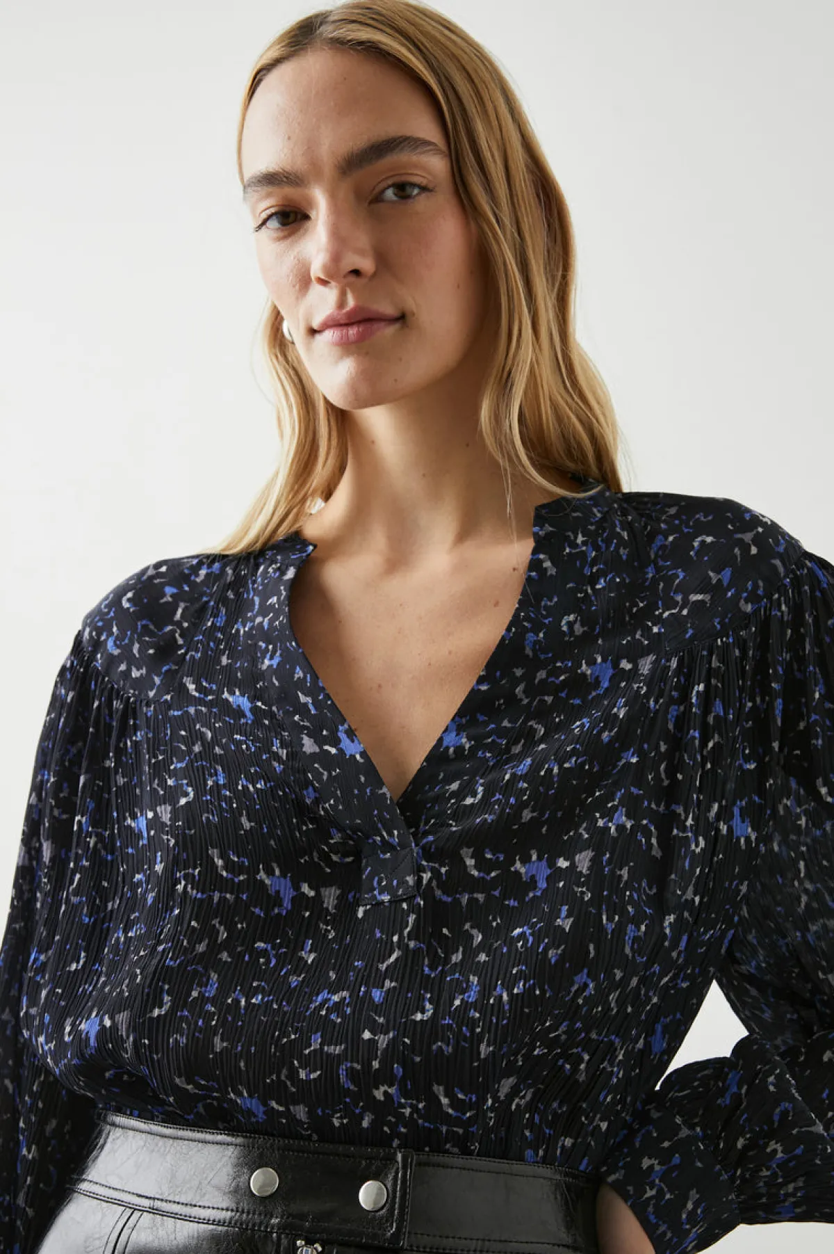 FABLE TOP - COBALT STATIC|Rails Sale
