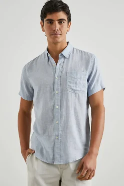FAIRFAX SHIRT - BLUE MELANGE|Rails Outlet