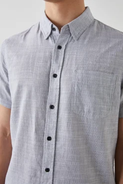 FAIRFAX SHIRT - IRON GATE|Rails Cheap