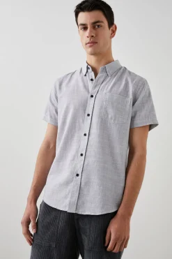 FAIRFAX SHIRT - IRON GATE|Rails Cheap