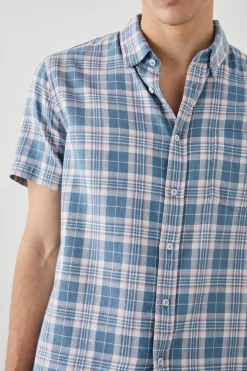FAIRFAX SHIRT - MEDITERRANEAN MELON MELANGE|Rails Discount