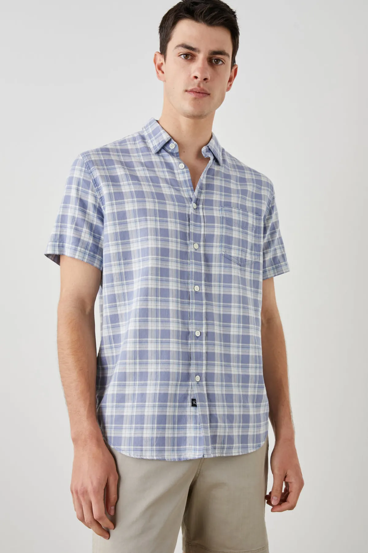 FAIRFAX SHIRT - SEAGLASS WHITE TOPAZ|Rails Store