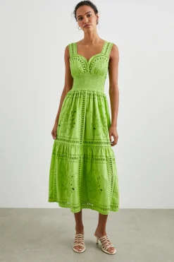 FAWN DRESS - ISLAND GREEN|Rails Best