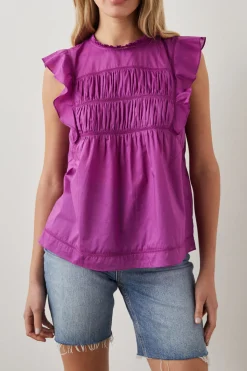 FILOMENA TOP - BERRY|Rails Sale