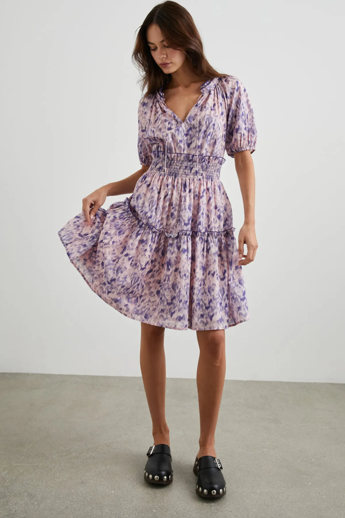 FIORELLA DRESS - PINK IKAT|Rails New